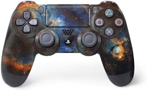 ملصق Skinit المخصص للألعاب متوافق مع وحدة تحكم PS4 - مرخص رسميًا IC 1805 The Heart Nebula بتصميم Cassiopeia in Kuwait