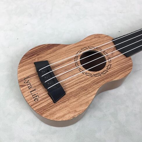 Lyra Life Ukuleles Satin Finish, Chrome Tuners | Perfect for Beginners & Professionals | Includes Gig Bag & Tuner in Saudi Arabia