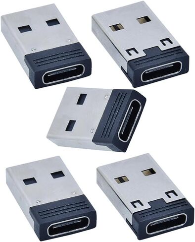 xiwai 5pcs/lot USB-C Type C Female to Female USB5.0 80Gbps Extension Adapter with 240W 16K 8K 5K USB Type-C Compatible with USB4.0 Thunderbolt3/4/5 in Saudi Arabia