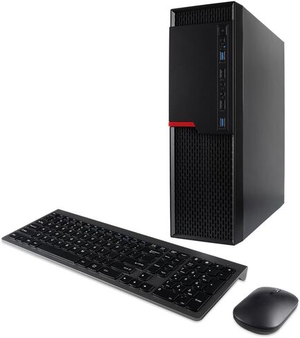 Envision S13 SFF PC (3.8-4.6GHz 8-Core Ryzen 7 5700G w/FHD Low/Med Gaming Radeon Graphics, 32GB RAM, 512GB NVME SSD, MSI mb, WiFi, Windows 11 Pro, 10 USB, HDMI + VGA, RJ45, KB+Mouse, Desktop Computer in Kuwait