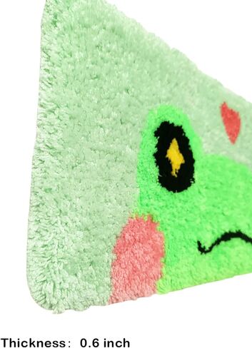 Wrist Rest Rug Cushion Pad Cute for Keyboard Computer Tufted Soft Frog Gifts (Green) in Saudi Arabia