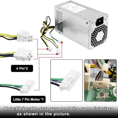 مصدر طاقة LXun 180W D16-180P2A L08261-002 متوافق مع HP ProDesk 800 G3 600 G3 SFF L08261-001 901763-002 901765-003 901761-003 901764-003 901763-001 901762-002 901771-004 901771-003 901771-002 in Kuwait