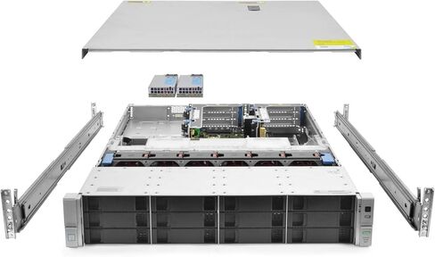 HP ProLiant DL380 G9 Server 2.20Ghz 44-Core 128GB 2X 1TB SSD 4X 4TB P840 Rails (Renewed) in Saudi Arabia