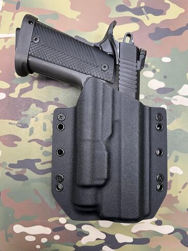 حافظة كيديكس سوداء لجزيرة روك 5 بوصة 1911 ستريملايت TLR-1، TLR-1 HL in Kuwait