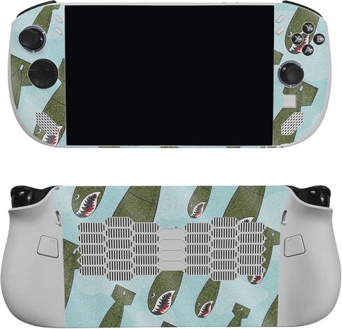 Glossy Glitter Gaming Skin Compatible with Lenovo Legion Go S (2025) - Bombs Away - Premium 3M Vinyl Protective Wrap Decal Cover - Easy to Apply | Crafted in The USA by MightySkins in Saudi Arabia
