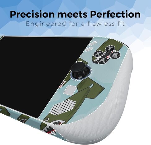 Glossy Glitter Gaming Skin Compatible with Lenovo Legion Go S (2025) - Bombs Away - Premium 3M Vinyl Protective Wrap Decal Cover - Easy to Apply | Crafted in The USA by MightySkins in Saudi Arabia