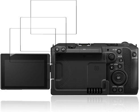 [3 عبوات] واقي شاشة لكاميرا Canon EOS C50، زجاج مقسى عالي الدقة، صلابة 9 ساعات، خدش، مضاد لبصمات الأصابع، واقي غشاء من الزجاج المقوى لكاميرا Canon EOS C50 in Kuwait