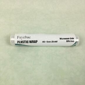 Fsyebac Plastic wrap – 20m x 20cm Microwave Safe, BPA-Free, Meeting Everyday Food Storage and Packaging Needs in Saudi Arabia