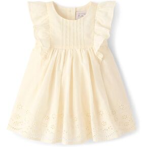 The Children's Place Baby-Girls and Newborn Casual Short Sleeve Dress with Diaper Cover in Saudi Arabia