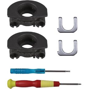 طقم استبدال المفصلات WH-1000XM4 مفصل دوار + أجزاء إصلاح قفاز قفل معدني على شكل حرف U أصلي متوافق مع Sony WH-1000xm4، دوران المفصلة مع قطع بديلة (أسود) in Kuwait