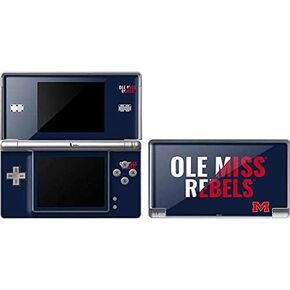 ملصق Skinit المخصص للألعاب متوافق مع DS Lite - تصميم College Ole Miss Rebels المرخص رسميًا in Kuwait