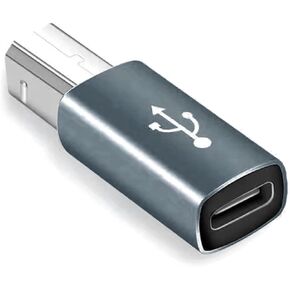 Square USB to USB C Charging Cable Square Mouth to Type C Charging Adapter Power Adapter Converter for Laptops Phone Tab in Kuwait