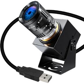 كاميرا Starvis Ultra Low Light USB 0.0001Lux 1080P H.264 3X 3.6-10 مم عدسة تكبير يدوية قريبة، HDR رؤية ليلية كاملة الألوان، قابس كاميرا ويب صناعية لنظام التشغيل Windows Linux Mac Jetson Nano in Kuwait