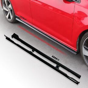 لـ 2012-2017 فولكس فاجن جولف 7/MK 7 GTI الناشر الخلفي، فولكس فاجن جولف 7 ملحقات طقم هيكل الشفة الخلفية باللون الأسود اللامع in Kuwait