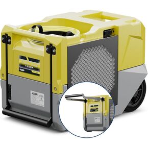 ALORAIR 180 Pint Commercial Dehumidifier with Pump for Basement Warehouse & Job Sites, Large Space Crawl Space Dehumidifier for Efficient Water Damage Restoration,5 Years Warranty,Green in Kuwait
