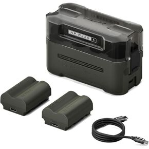 طقم شحن البطارية Tilta NP-W235 مع 4 بطاريات USB-C قابلة لإعادة الشحن-متوافقة مع Fujifilm X-T5 ، X-T4 ، X-S20 ، XH2 ، XH2S ، GFX100 II ، GFX100S ، GFX100RF ، GFX50S ، GFX50S II– in Kuwait