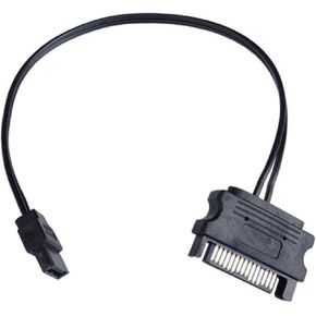كابل محول Sata 15Pin إلى 6Pin سلك إمداد الطاقة Sata إلى محرك الأقراص المضغوطة DVD in Kuwait