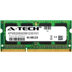 وحدة A-Tech 8 جيجابايت لجهاز الكمبيوتر المحمول HP EliteBook Folio 9480m والكمبيوتر المحمول المتوافق مع DDR3/DDR3L PC3-12800 ذاكرة الوصول العشوائي 1600 ميجا هرتز (ATMS266925B12351X1) in Kuwait