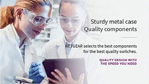 محول سطح المكتب Netgear JGS524 ProSafe 24 منفذ جيجابت إيثرنت (متجدد) in Kuwait