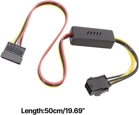 6 دبوس إلى Sata HDD Drive سلك الطاقة 6PIN إلى كابل تمديد طاقة القرص الصلب in Saudi Arabia