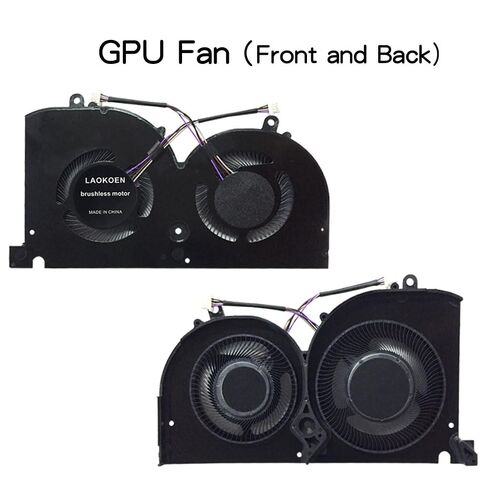 مراوح تبريد بديلة جديدة لسلسلة MSI GS75 Stealth GS75 8SF P75 Creator P/N: 17G1-CPU 17G1-GPU MS-17G2 DC 5V in Kuwait