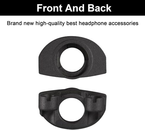 طقم استبدال المفصلات WH-1000XM4 مفصل دوار + أجزاء إصلاح قفاز قفل معدني على شكل حرف U أصلي متوافق مع Sony WH-1000xm4، دوران المفصلة مع قطع بديلة (أسود) in Kuwait