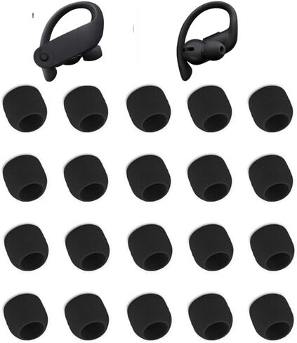 رؤوس سماعات أذن بديلة من Zotech لجهاز Powerbeats Pro، 10 أزواج بمقاسات صغيرة جدًا للأطفال، سيليكون ناعم in Saudi Arabia