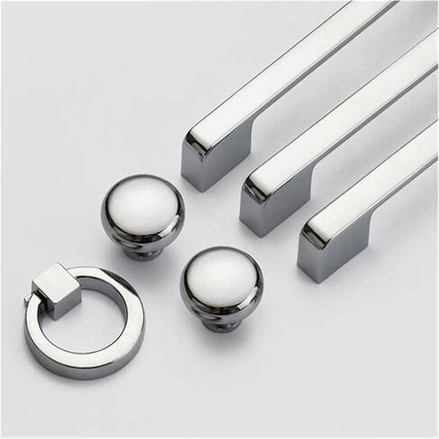 Cabinet Drawer Handle Zinc Alloy Black Kitchen Cabinet Door Handle Wardrobe Cabinet Door Handle Drawer Handle Furniture Handle(Red Bronze 128mm) in Saudi Arabia
