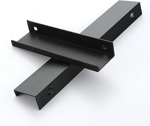 Cabinet Drawer Handle Gold Black Hidden Handle Cabinet Handle Aluminum Cabinet Sliding Knob Bedroom Hardware Handle Cabinet Knob(Gold Length 600mm) in Saudi Arabia