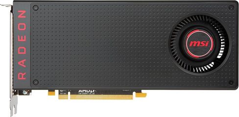 بطاقة رسومات MSI Gaming Radeon RX 580 8G GDRR5 256-bit HDCP تدعم DirectX 12 VR Ready بطاقة رسومات Crossfire بمروحة واحدة (RX 580 8G) (متجددة) in Kuwait