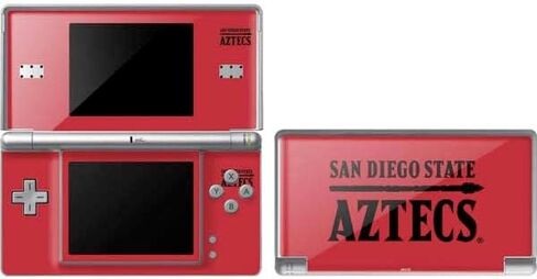 Skinit Decal Gaming Skin Compatible with DS Lite - Officially Licensed College San Diego State Logo Design in Saudi Arabia