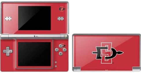 Skinit Decal Gaming Skin Compatible with DS Lite - Officially Licensed College Aztecs Red Logo Design in Saudi Arabia