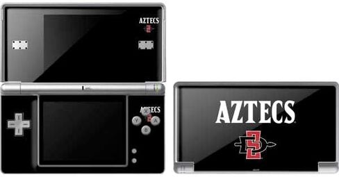 ملصق Skinit المخصص للألعاب متوافق مع DS Lite - تصميم College Aztecs مرخص رسميًا in Saudi Arabia