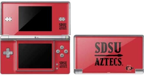 ملصق Skinit المخصص للألعاب متوافق مع DS Lite - تصميم مرخص رسميًا من كلية سان دييغو ستيت أزتيك in Kuwait