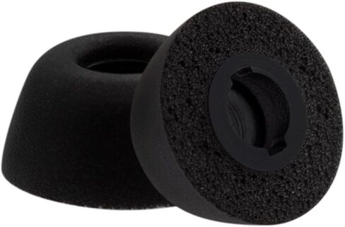 أطراف أذن إسفنجية بديلة من Klowcok لسماعات الأذن JBL Tune Buds/Tune Buds 2، أطراف إسفنجية الذاكرة متوافقة مع سماعات الأذن JBL Endurance Race 2 / Endurance Race TWS، 3 أزواج (S/M/L) أسود in Kuwait