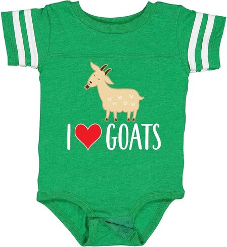بدلة أطفال من Inktastic Goat Cute I Love Goats Farm Animal Baby in Kuwait