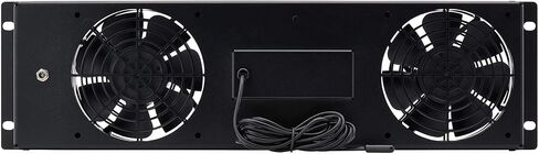 Tripp Lite 3U Digital Temperature Sensor with 2 12VDC High-Performance Fans, Blanking Panel, LCD (SRFAN3UDCTEMP) in Kuwait