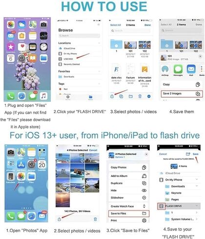 كابل محول Lightning إلى USB 3.0 أنثى OTG، 2 كابل مزامنة بيانات لهاتف iPhone 13/12/11/XR/X/XS/8/7، متوافق مع قارئ البطاقات، محرك فلاش، ماوس، لوحة مفاتيح MIDI (فضي) in Kuwait