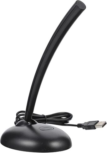 ميكروفون VANZACK USB لسطح المكتب مع قاعدة للكمبيوتر، ميكروفون مؤتمرات منخفض الضوضاء للبث المباشر للألعاب والدردشة الصوتية، سهل التوصيل والتشغيل، تصميم مدمج وخفيف الوزن in Kuwait