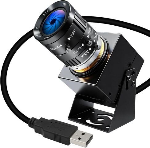 Starvis Ultra Low Light USB Camera 0.0001Lux 1080P H.264 3X 3.6-10mm Manual Zoom Close up Lens, HDR Full Color Night Vision Security Industrial Webcam Plugfor Windows Linux Mac Jetson Nano in Saudi Arabia