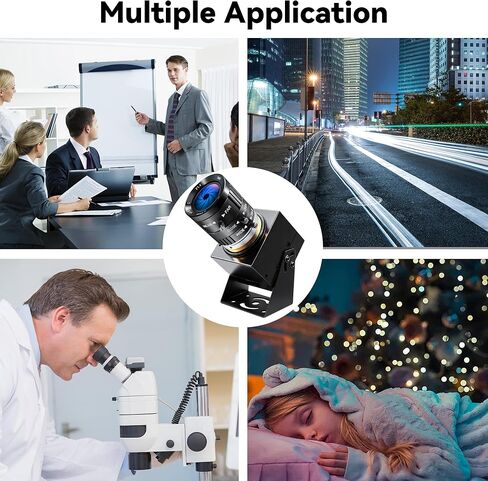 Starvis Ultra Low Light USB Camera 0.0001Lux 1080P H.264 3X 3.6-10mm Manual Zoom Close up Lens, HDR Full Color Night Vision Security Industrial Webcam Plugfor Windows Linux Mac Jetson Nano in Saudi Arabia