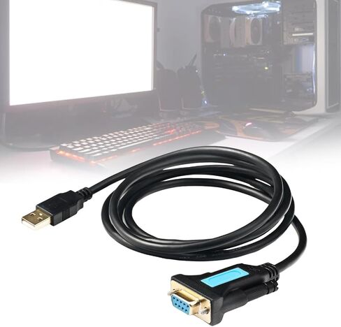 USB to RS232 Adapter USB 2.0 Male to RS232 Female DB9 Serial Converter Cable with PL2303 Chipset for Cashier Register in Saudi Arabia