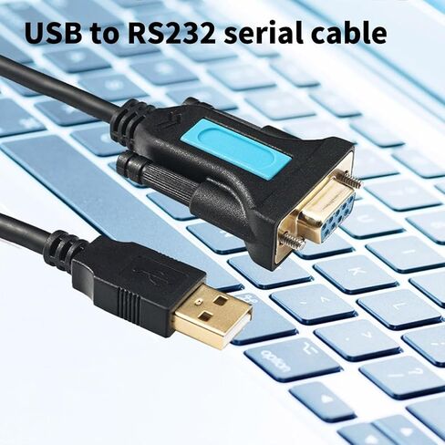 USB to RS232 Adapter USB 2.0 Male to RS232 Female DB9 Serial Converter Cable with PL2303 Chipset for Cashier Register in Saudi Arabia