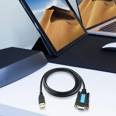 USB to RS232 Adapter USB 2.0 Male to RS232 Female DB9 Serial Converter Cable with PL2303 Chipset for Cashier Register in Saudi Arabia