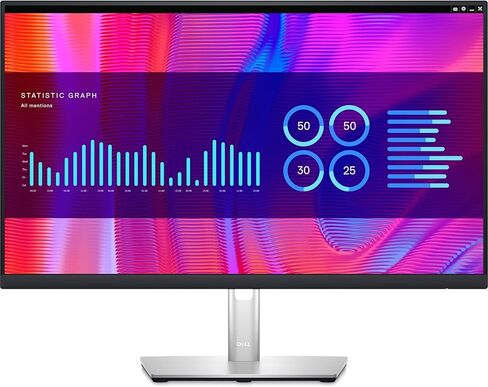 شاشة Dell P2423DE LCD مقاس 23.8 بوصة QHD WLED - 16:9 (متجددة) in Kuwait