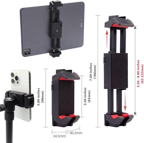 شاشة Kado المحمولة 15.6 بوصة FHD 1080p VESA/Clamp مجموعة حامل ثلاثي القوائم، شاشة ألعاب USB-C HDMI فائقة النحافة IPS مكبرات صوت مدمجة، شاشة خارجية لأجهزة الكمبيوتر المحمول والهاتف Mac Xbox PS4/PS5 Switch in Saudi Arabia