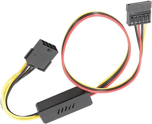 Graphics Card 8PIN to Sata Power Supply Adapter Cable With Voltage Reduction And Stabilization Converter Board in Saudi Arabia