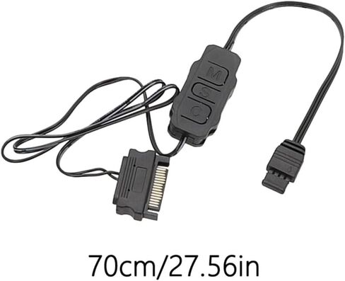 3Pin/4Pin اللوحات الأم للكمبيوتر تمديد كابل RGBs كابل تمديدي للمحول in Saudi Arabia