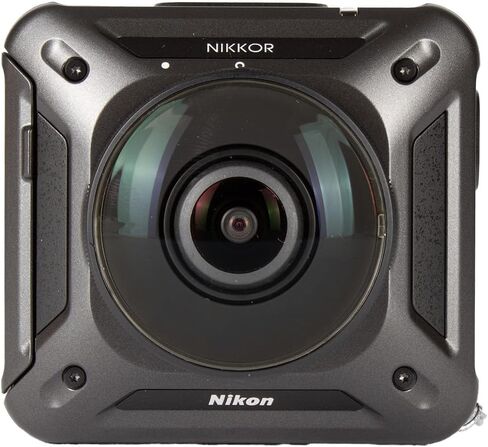 Nikon KeyMission 4K 360 Action Camera with Dual-Lens Recording, Electronic Vibration Reduction, Waterproof Shockproof Design for Travel, Sports + 50-in-1 Accessory Kit + More (66 Pc. Kit) (Renewed) in Saudi Arabia