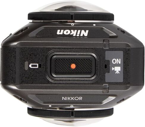 Nikon KeyMission 4K 360 Action Camera with Dual-Lens Recording, Electronic Vibration Reduction, Waterproof Shockproof Design for Travel, Sports + 50-in-1 Accessory Kit + More (66 Pc. Kit) (Renewed) in Saudi Arabia